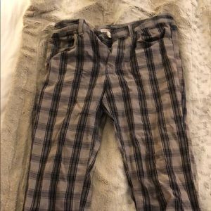 plaid pants